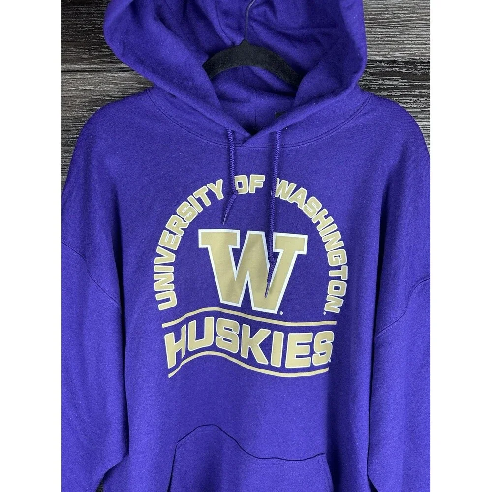 Washington Huskies mens Pull Over Hoodie XL‎